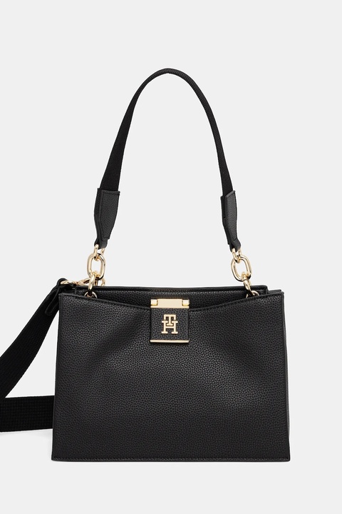 Tommy Hilfiger torebka kolor czarny AW0AW17722 - zdjęcie produktu nr 1
