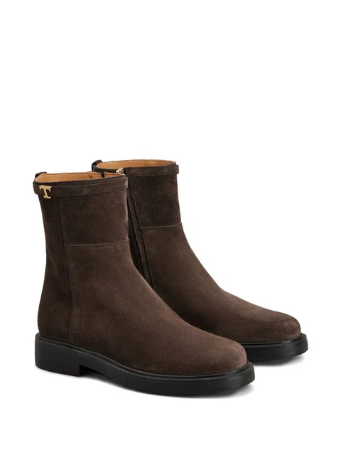 Tod's suede ankle boots - Brown - zdjęcie produktu nr 2
