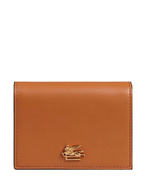 ETRO Pegaso-motif leather wallet - Brown - zdjęcie produktu nr 1