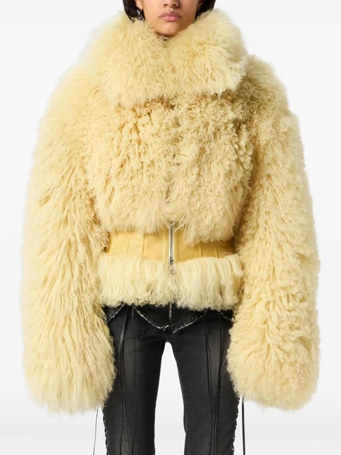 Blumarine high-neck jacket - Yellow - zdjęcie produktu nr 2