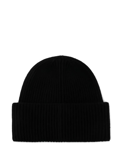 Max Mara MMRETINA cashmere beanie - Black - zdjęcie produktu nr 1