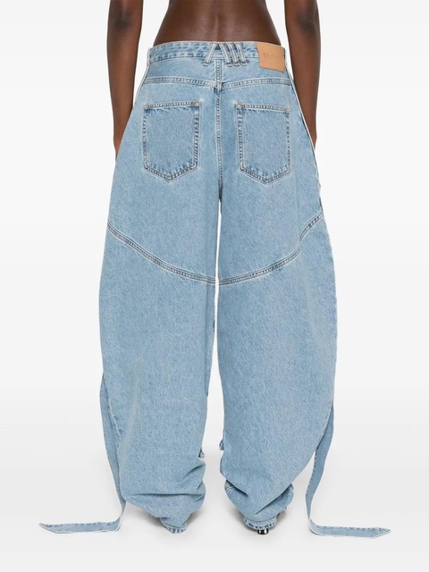 The Attico multi-string jeans - Blue - zdjęcie produktu nr 2