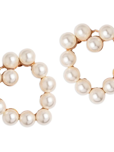 Jennifer Behr Carly earrings - White - zdjęcie produktu nr 1