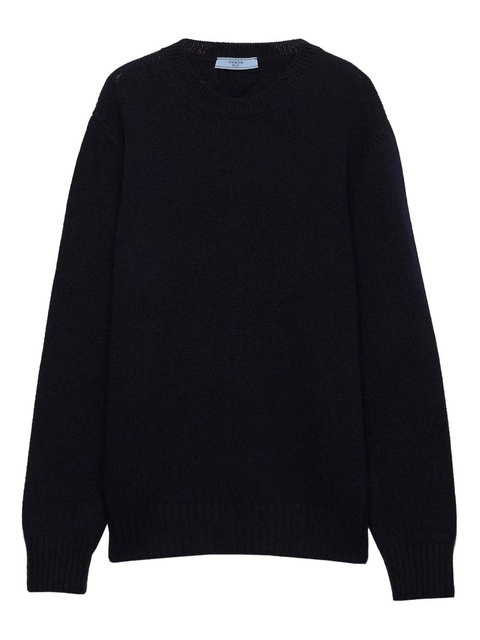 Prada crew-neck jumper - Blue - zdjęcie produktu nr 1