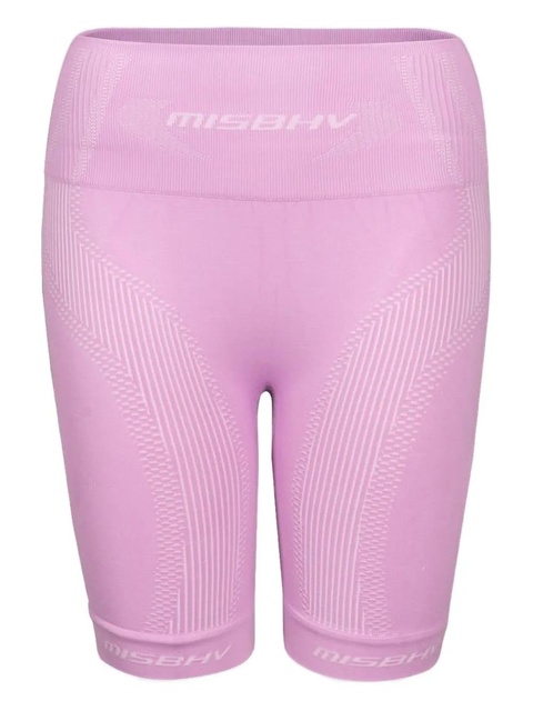 MISBHV jacquard-logo shorts - Purple - zdjęcie produktu nr 1