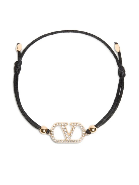Valentino Garavani VLogo Signature bracelet - Black - zdjęcie produktu nr 1