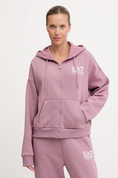EA7 Emporio Armani dres damski kolor różowy AF10377-7W000425 - zdjęcie produktu nr 1