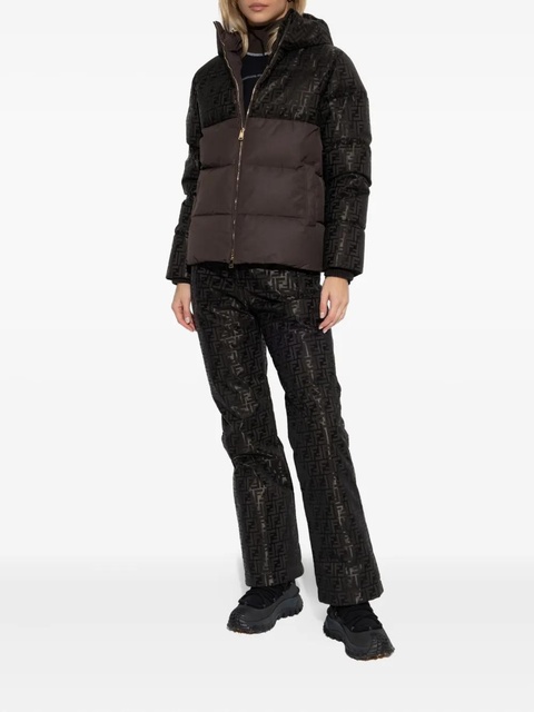 FENDI logo hooded jacket - Brown - zdjęcie produktu nr 2