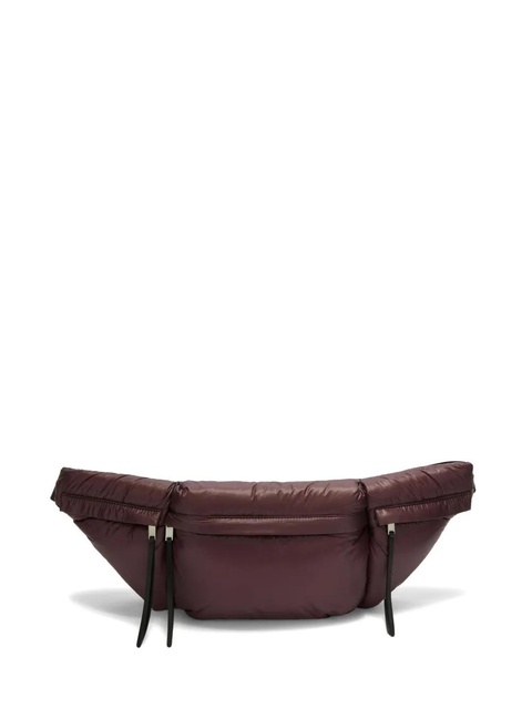 Jil Sander logo-print leather belt bag - Brown - zdjęcie produktu nr 1