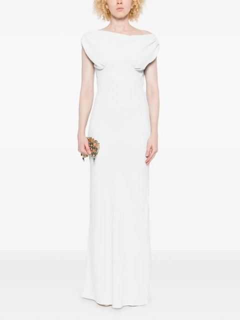 Paris Georgia Raina midi dress - White - zdjęcie produktu nr 1