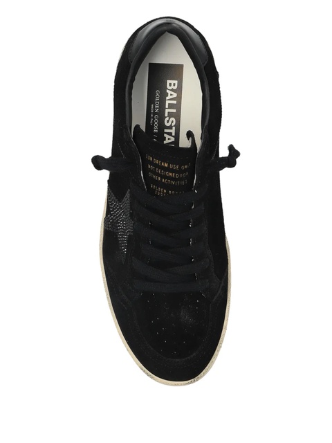 Golden Goose suede logo-detail sneakers - Black - zdjęcie produktu nr 2