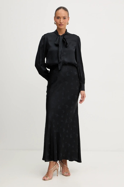 Twinset spódnica kolor czarny maxi prosta 252TT2366 - zdjęcie produktu nr 1