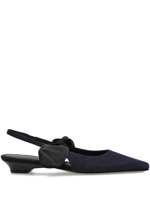 NEOUS bow slingback trainers - Blue - zdjęcie produktu nr 1