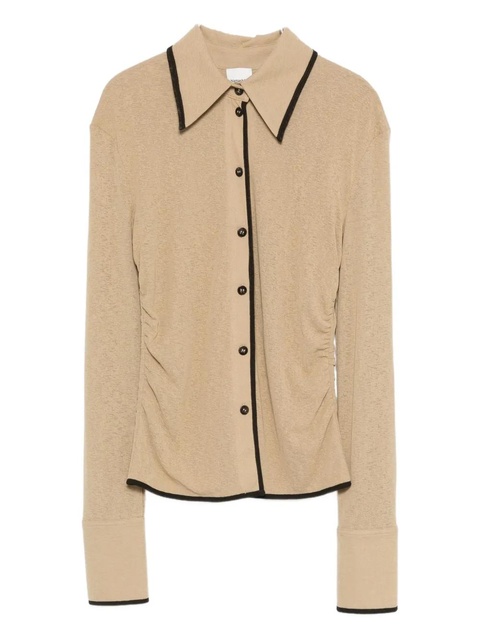 Nanushka button-fastening polo top - Neutrals - zdjęcie produktu nr 1