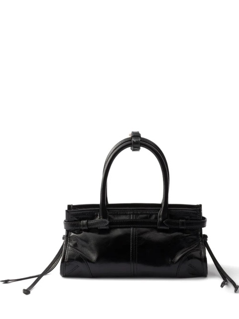 Prada mini Bonnie tote bag - Black - zdjęcie produktu nr 1