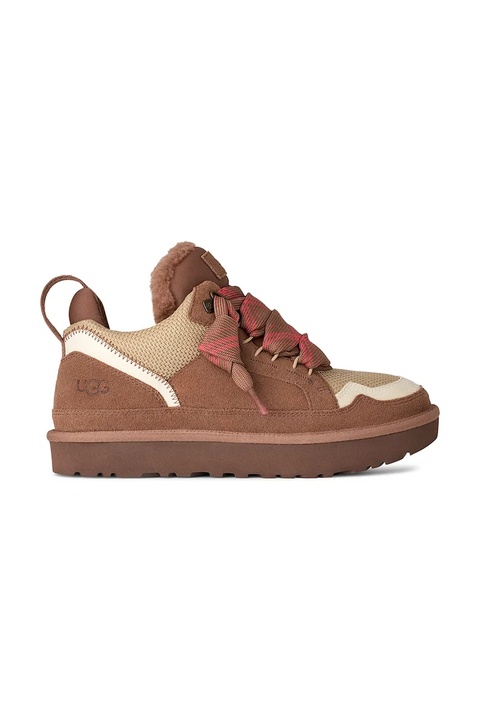 UGG sneakersy Lowmel damskie kolor brązowy 1144032.RYK - zdjęcie produktu nr 1