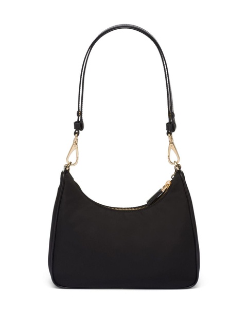 Prada triangle-logo shoulder bag - Black - zdjęcie produktu nr 2