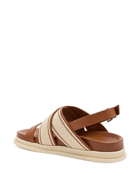 Jimmy Choo Joa leather sandals - Brown - zdjęcie produktu nr 1
