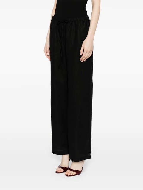 Reformation Olina linen trousers - Black - zdjęcie produktu nr 2