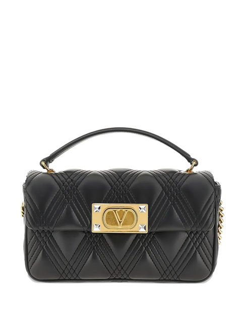 Valentino Garavani mini Quiltie 67 tote bag - Black - zdjęcie produktu nr 2