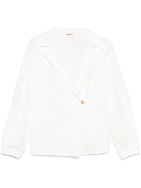 KHAITE Ashton shirt - White - zdjęcie produktu nr 1