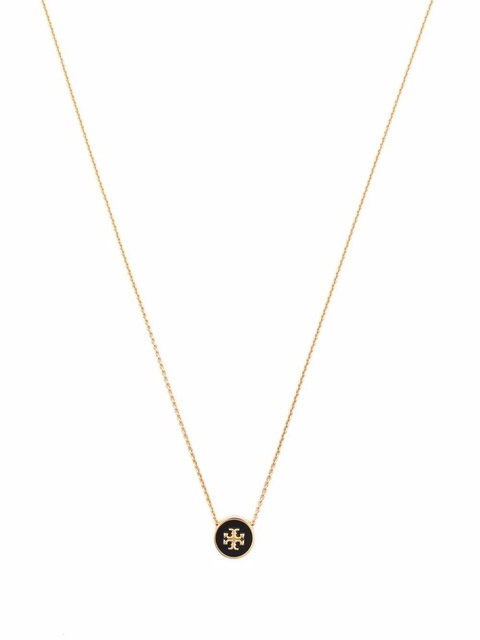 Tory Burch Kira enamel pendant necklace - Gold - zdjęcie produktu nr 1