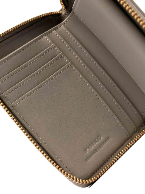 PINKO zip-around leather wallet - Neutrals - zdjęcie produktu nr 2
