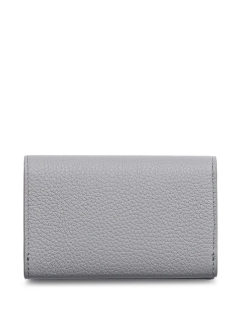Prada triangle-logo leather cardholder - Grey - zdjęcie produktu nr 2
