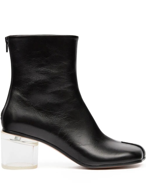 MM6 Maison Margiela block-heel ankle boots - Black - zdjęcie produktu nr 1