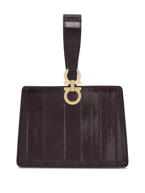 Ferragamo small Gancini-embellished tote bag - Brown - zdjęcie produktu nr 1