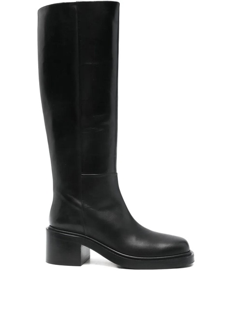 Aeyde block-heel boots - Black - zdjęcie produktu nr 2