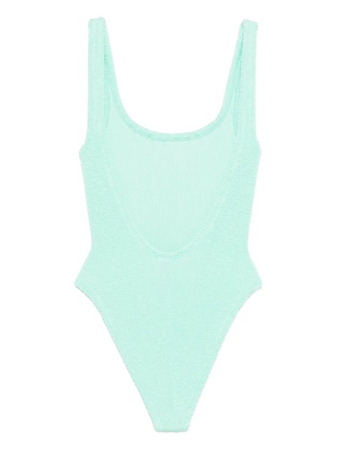 Hunza G square-neck swimsuit - Green - zdjęcie produktu nr 2