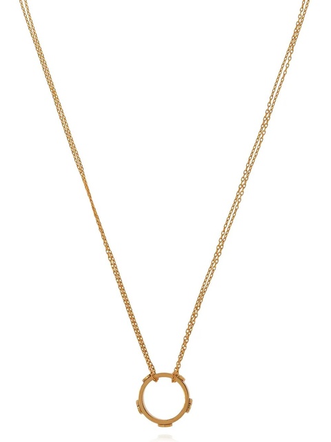 Tory Burch Miller Stud pendant necklace - Gold - zdjęcie produktu nr 2
