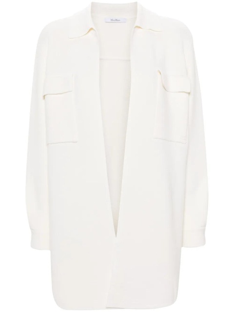 Max Mara Chaqueta Bu virgin wool cardigan - White - zdjęcie produktu nr 1
