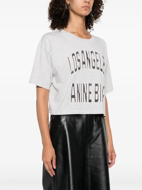 ANINE BING Los Angeles T-shirt - Grey - zdjęcie produktu nr 2