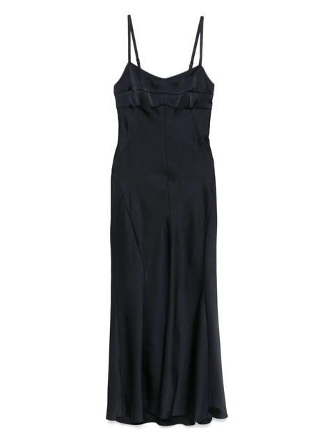 SANDRO satin dress - Blue - zdjęcie produktu nr 1