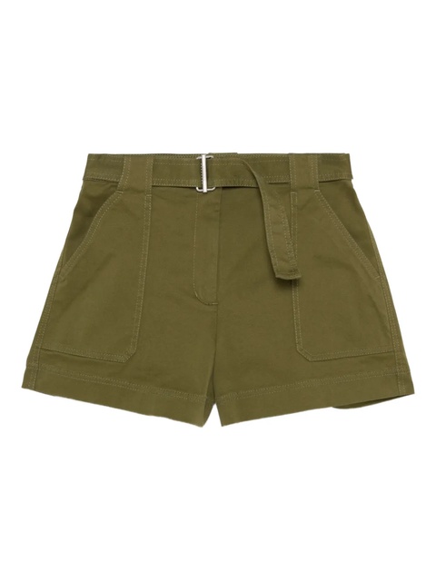 Simkhai Lourie belted shorts - Green - zdjęcie produktu nr 1