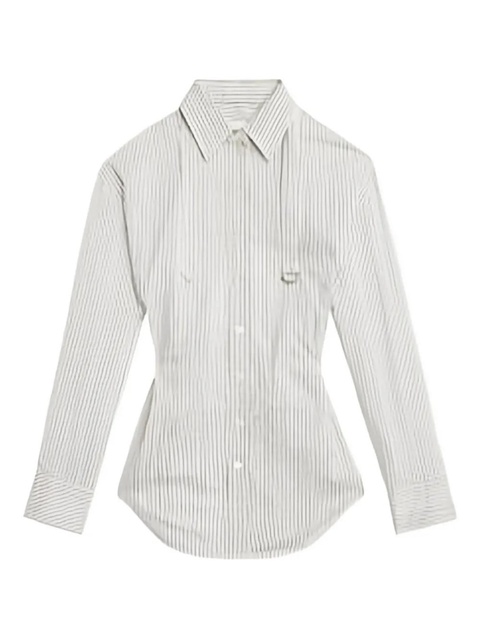 ISABEL MARANT Aurora pinstriped shirt - White - zdjęcie produktu nr 1