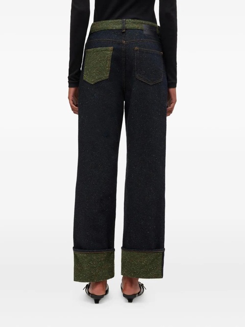 GANNI buttoned jeans - Blue - zdjęcie produktu nr 2