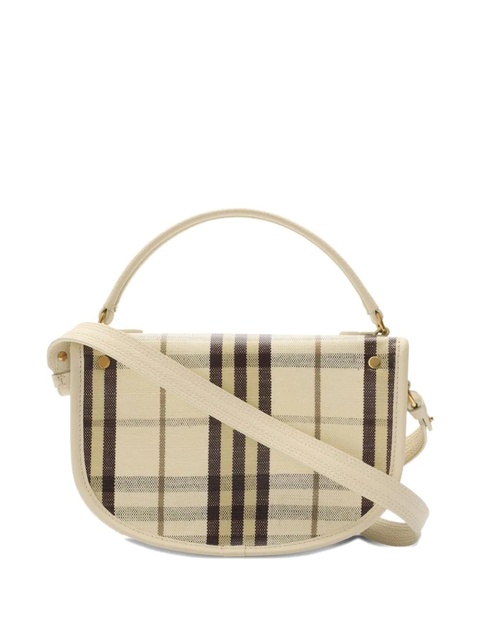 Burberry Highlands plaid tote bag - Neutrals - zdjęcie produktu nr 2