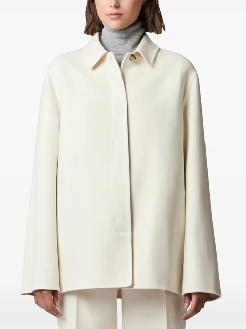 Tod's classic-collar virgin wool jacket - White - zdjęcie produktu nr 2