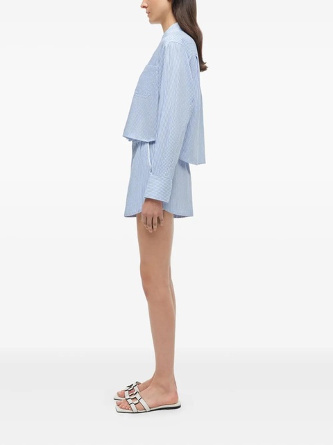Simkhai striped cotton shirt - Blue - zdjęcie produktu nr 2