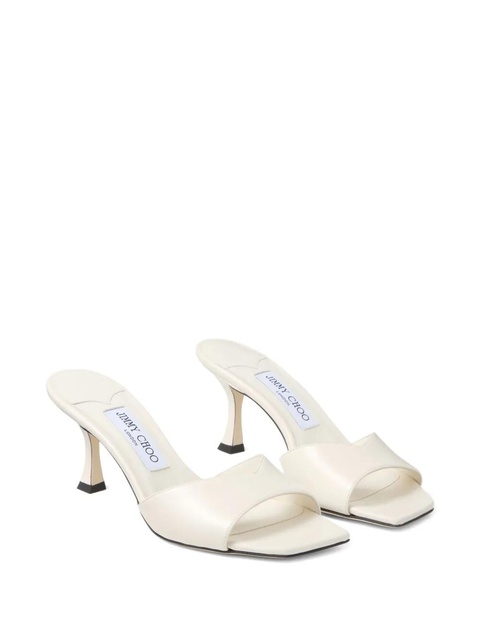 Jimmy Choo 70mm Skye leather sandals - White - zdjęcie produktu nr 1