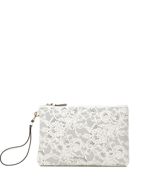 Jimmy Choo zipped flat purse - White - zdjęcie produktu nr 1