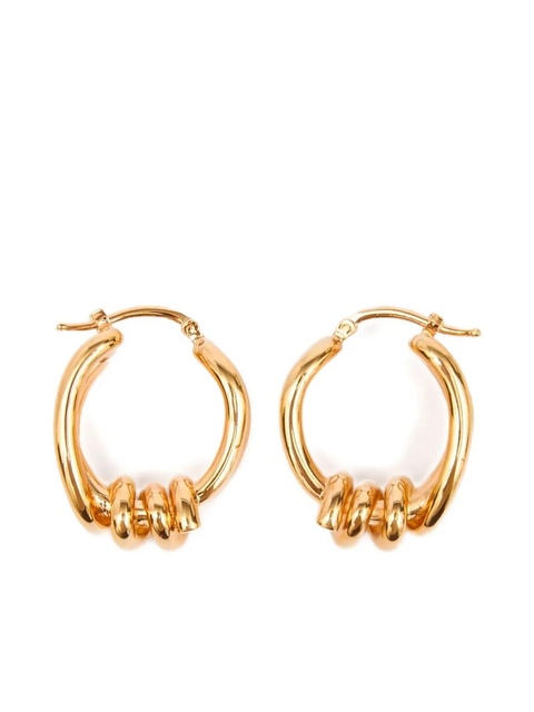 MM6 Maison Margiela Knot earrings - Gold - zdjęcie produktu nr 1