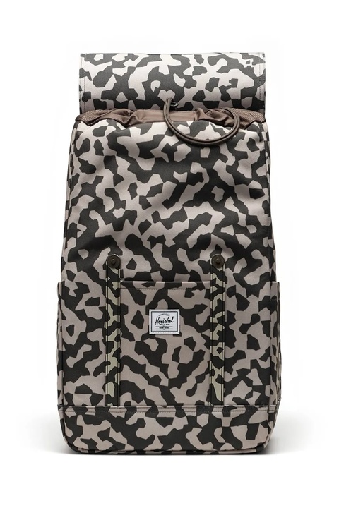 Herschel plecak kolor czarny duży wzorzysty 11397-06622-OS - zdjęcie produktu nr 2