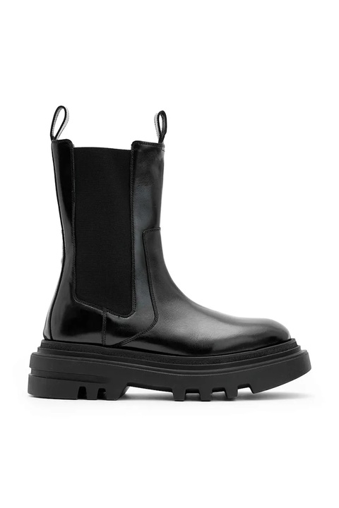 AllSaints sztyblety skórzane ALEX BOOT damskie kolor czarny na platformie W062FB - zdjęcie produktu nr 1