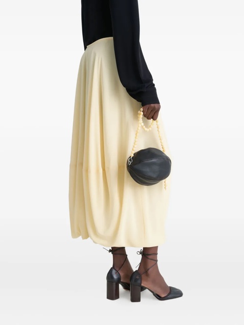 LEMAIRE balloon-shape shoulder bag - Black - zdjęcie produktu nr 2