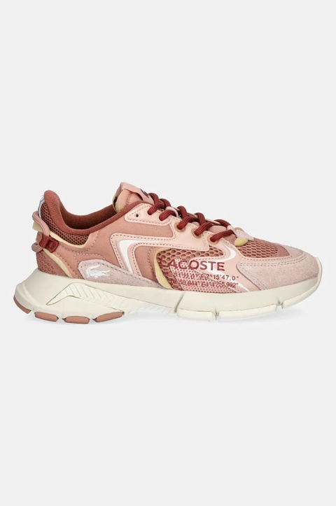 Lacoste sneakersy L003 EVO damskie kolor różowy 49SFA0006 - zdjęcie produktu nr 2