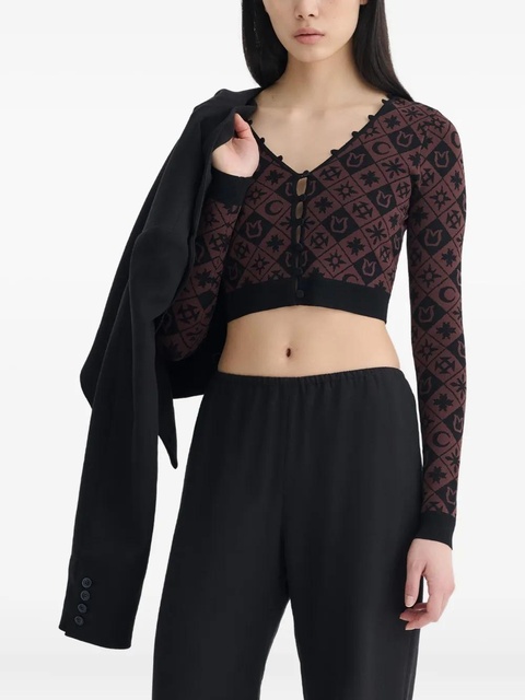 Nanushka Dovie long-sleeve cardigan - Black - zdjęcie produktu nr 2